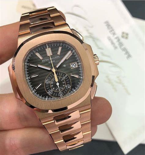 rose gold patek philippe nautilus ref. 5980/1r|gold patek nautilus price.